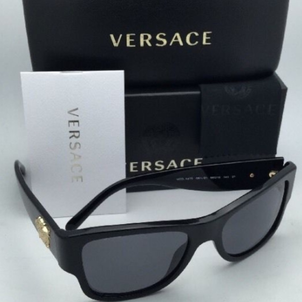 NWT Authentic Mens Versace Square Sunglasses - Picture 2 of 8